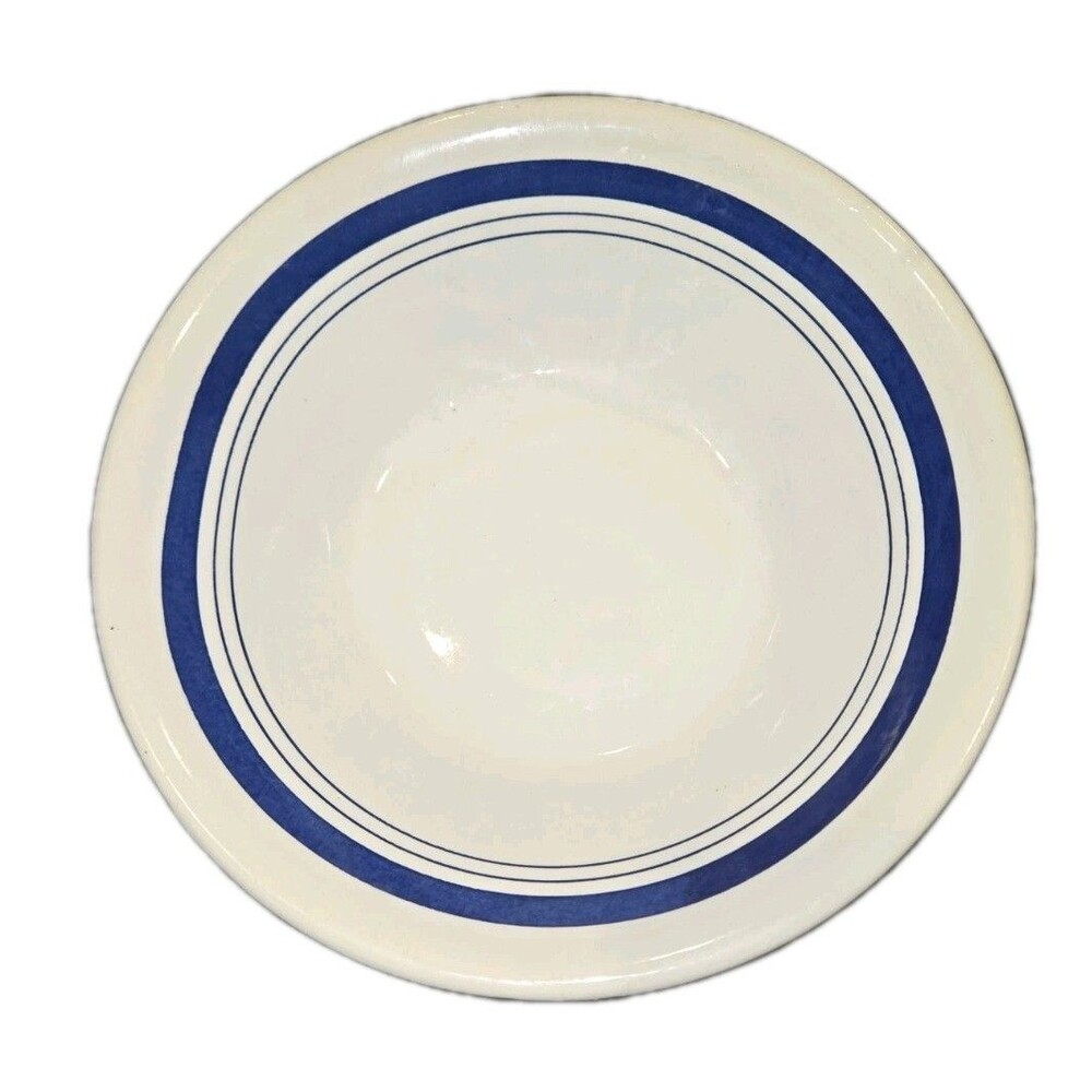 OXFORD BOWL BRAZIL 4970 6.5” Blue & White